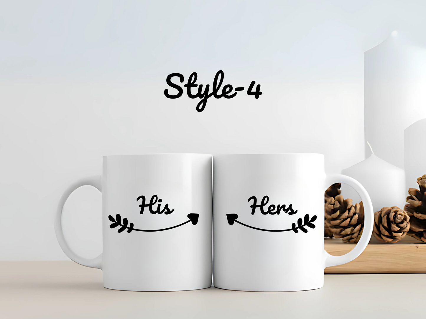 2 pcs Personalized Valentine's Day Mugs β Cute, Funny & Romantic Gifts for Your Loved One!