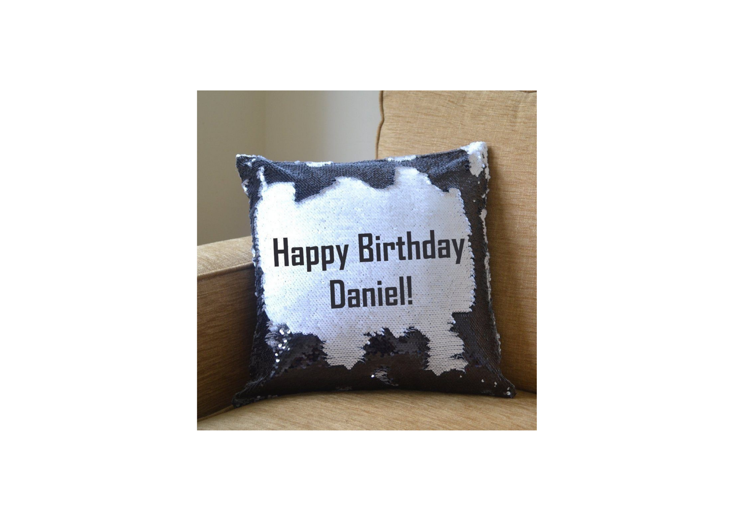 Customized Sequin Cushion Covers