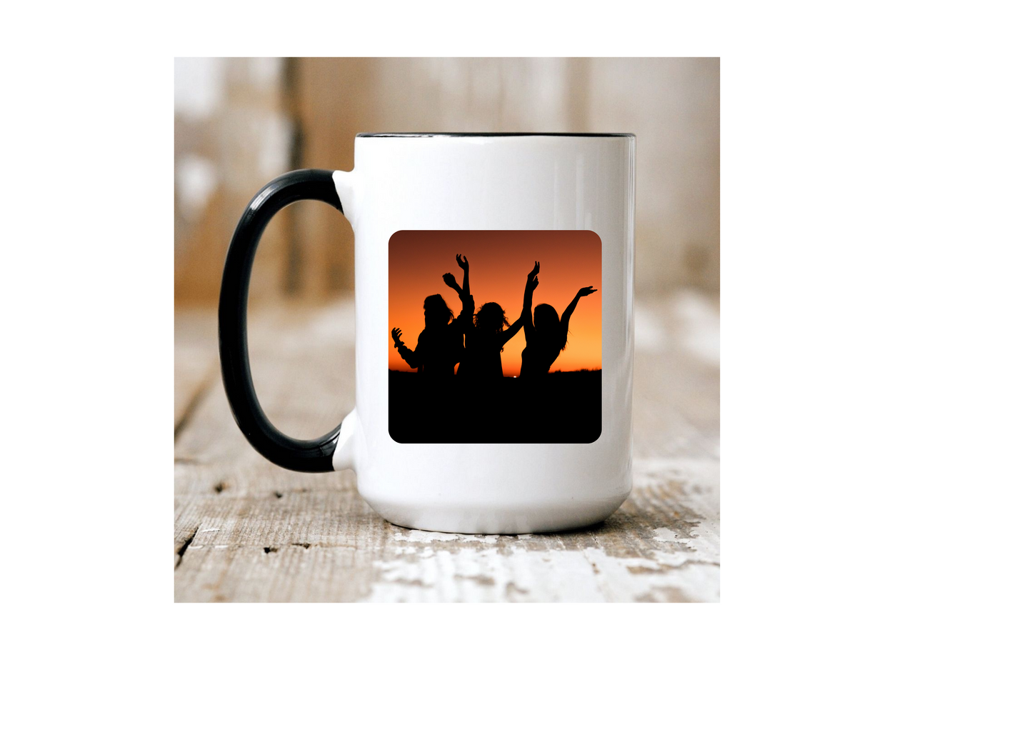 Two tone Personalised mugs