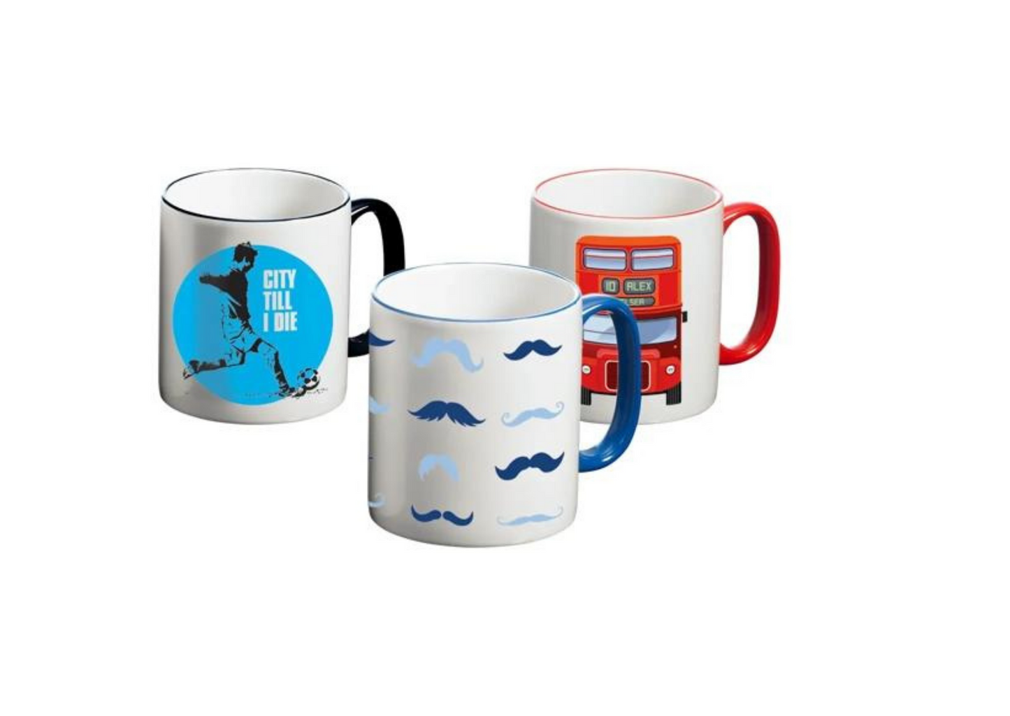 Two tone Personalised mugs