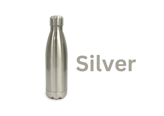 Silver Customised bottles